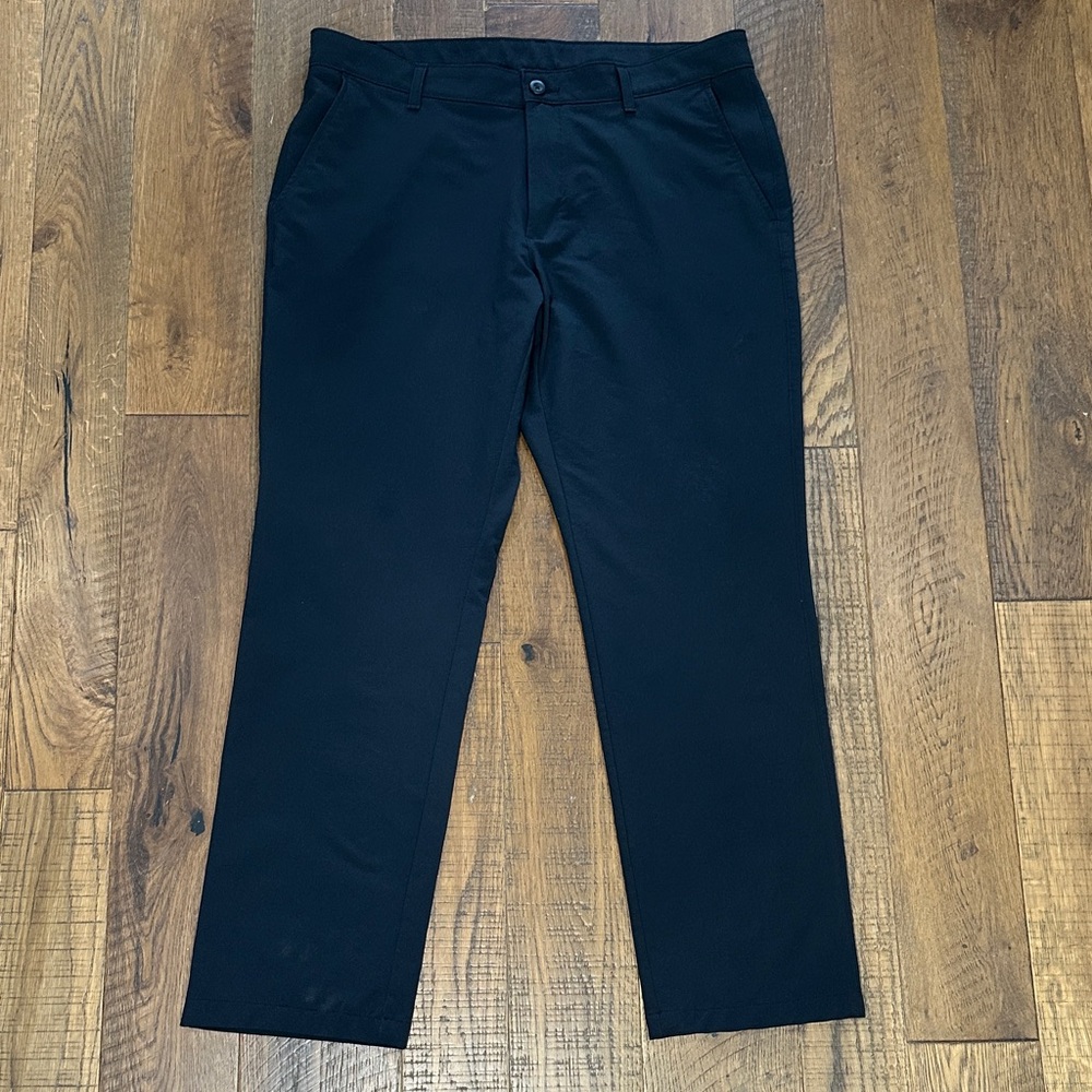 Under Armour Men's Classic Black Athletic  Pants